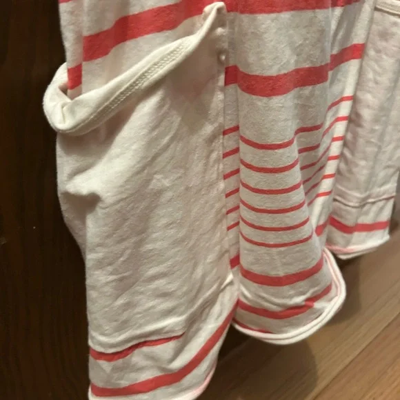 Free People | Hot Shot Mini Printed Dress | Spring Stripe Ivory - Picture 6 of 8